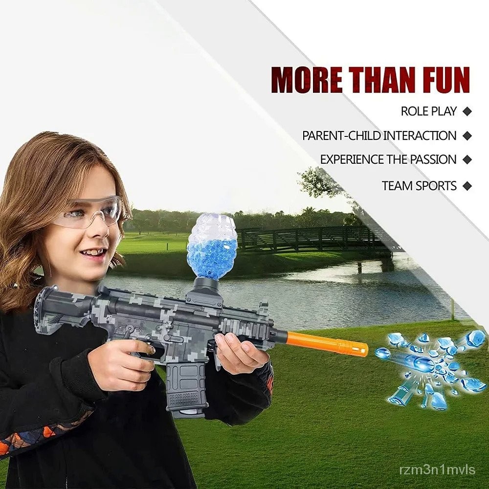 Hot M416 MP5 Automatic Electric Splatter Gel Ball Blaster Weapon Water ...