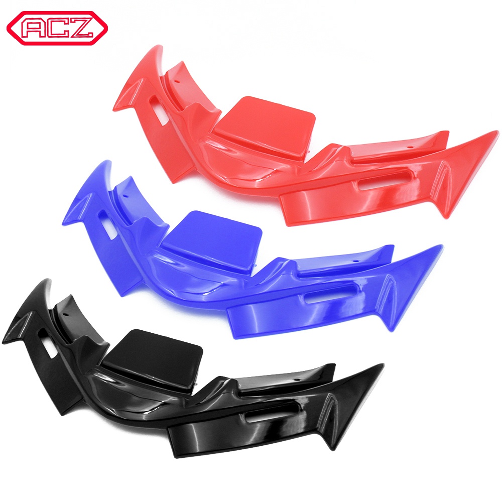 ★Motorcycle Front Aerodynamic Protection Guard Fairing Winglets ABS ...