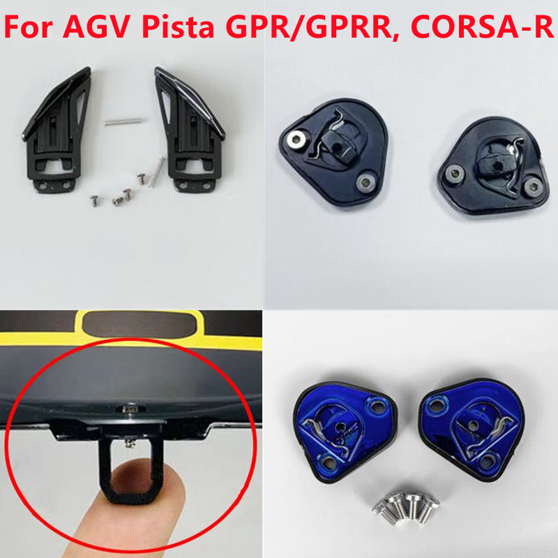 Visière Photochromique Pour Casque AGV - Compatible K1S/K3SV/K5/K5S/K6/K6S/Pista GPR/GPRR/CORSA R - Couleur Clair à Noir Ou Rouge Clair à Foncé