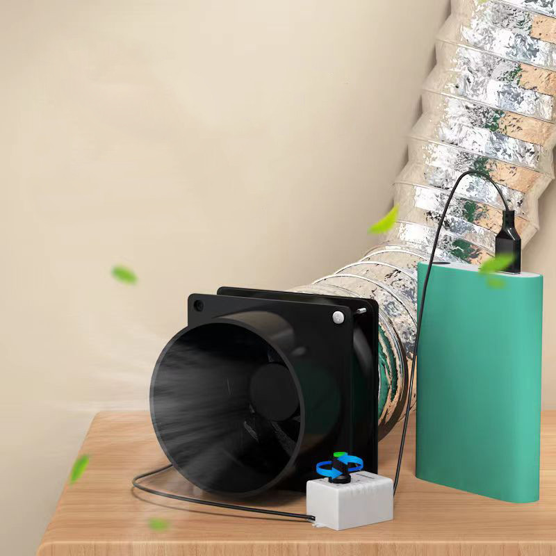 USB Adjustable Speed Solder Smoke Absorber ESD Fume Extractor Fan Pipe