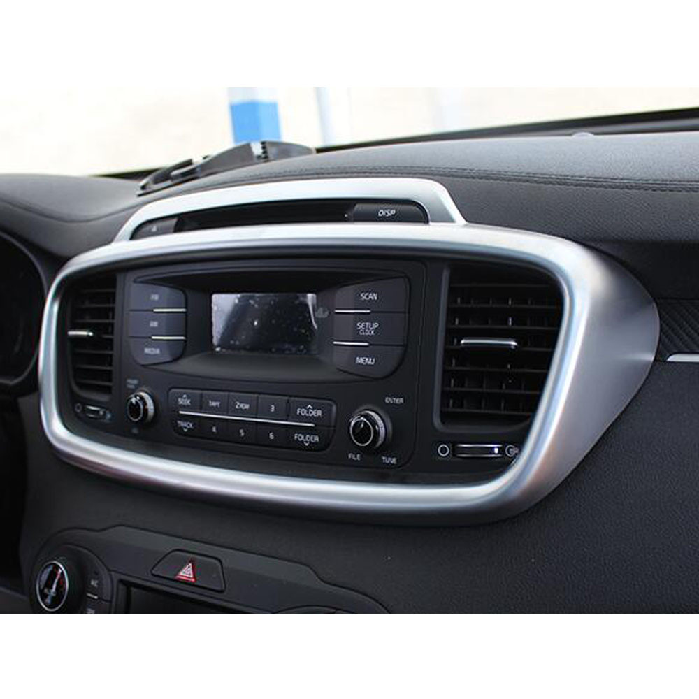 Car Vent Outlet Console Central Control Navigation Air-Condition Volume ...