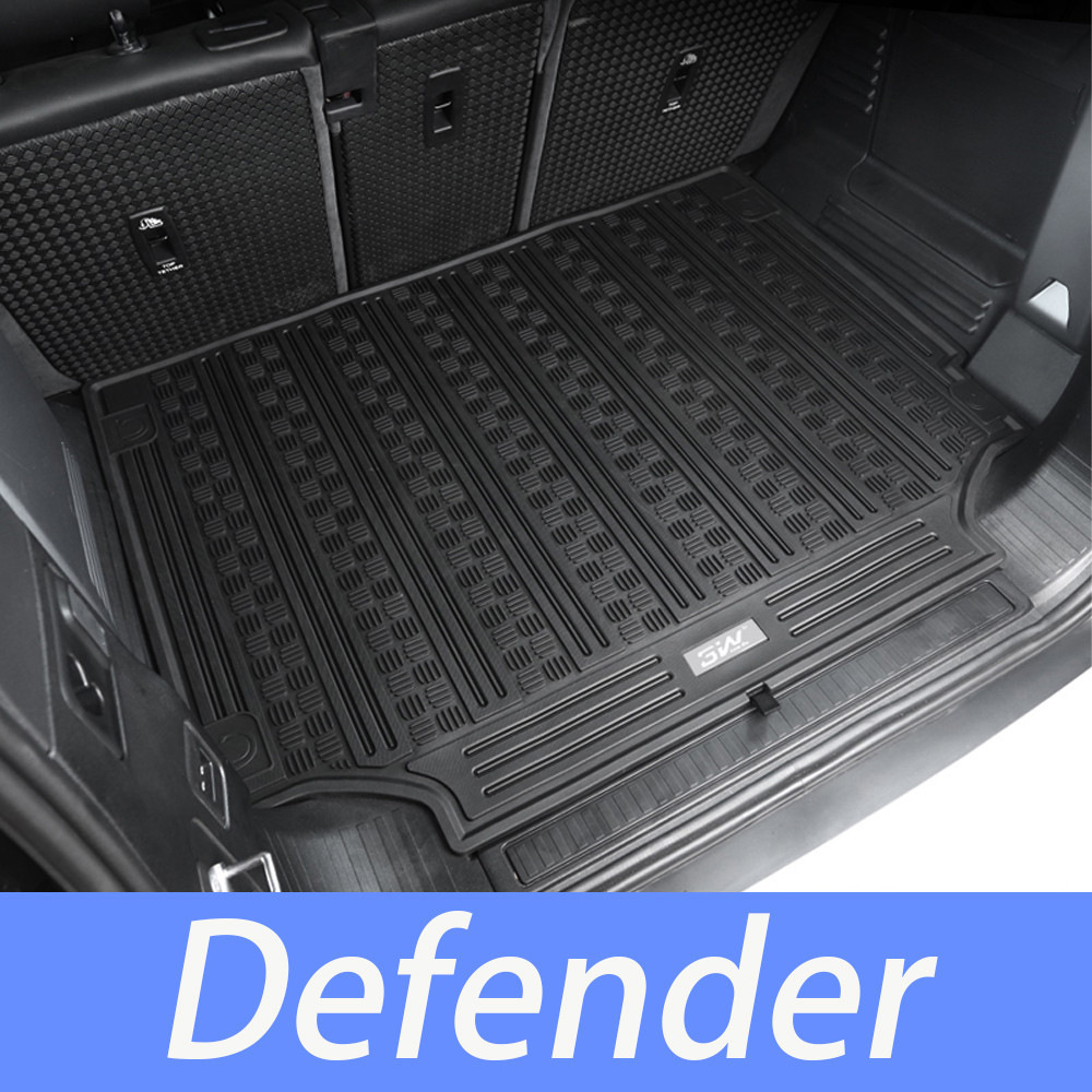 For Defender 90 110 130 trunk mat TPE rubber trunk mat waterproof and ...