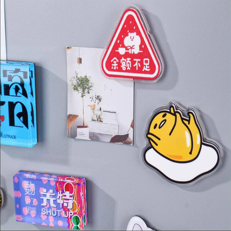 Magnet Fridge Stickers Customized DIY Cartoon Pet Photos LOGO Magnetic ...