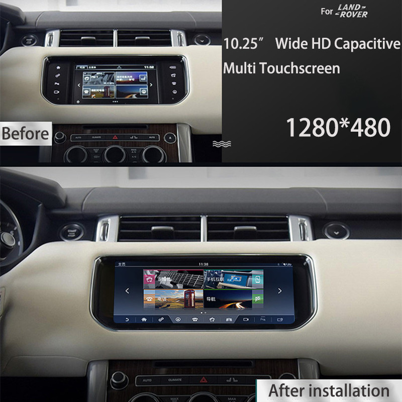 LiisLee Car Multimedia GPS Audio Radio Stereo For Land Rover Range ...