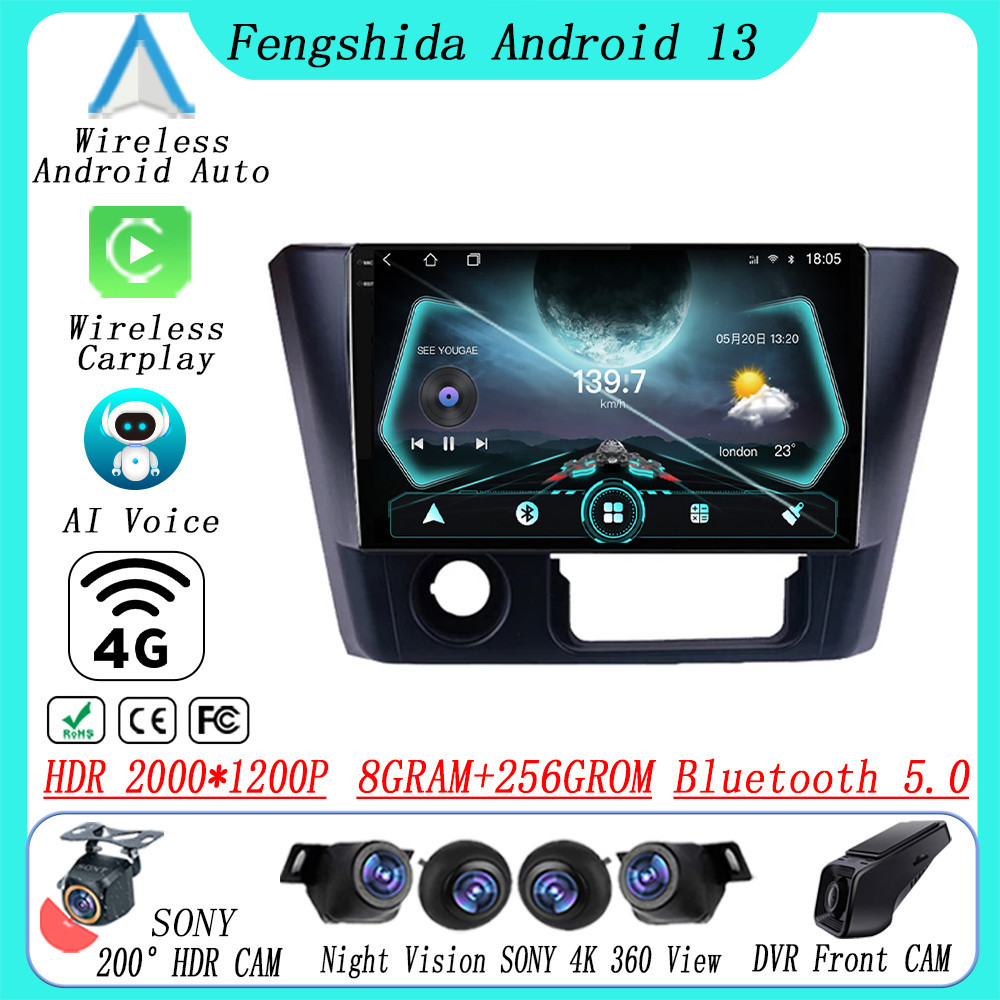 Android Auto For Mitsubishi Lancer 2014-2016 Car Radio Multimedia ...
