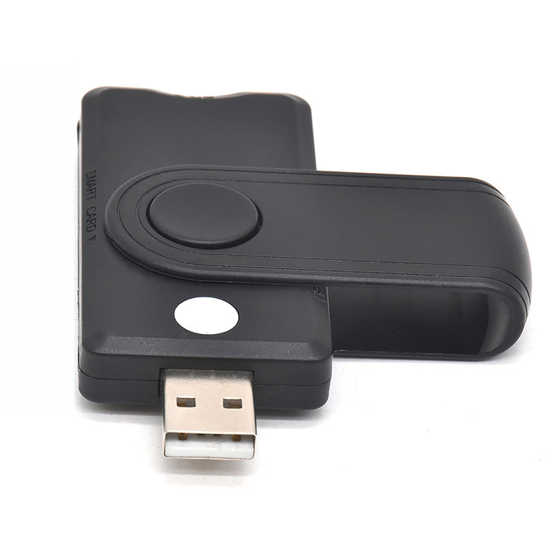 ⓥWindows 7 8 10 Linux OS USB SIM Smart Card Reader For Bank Card IC/ID ...