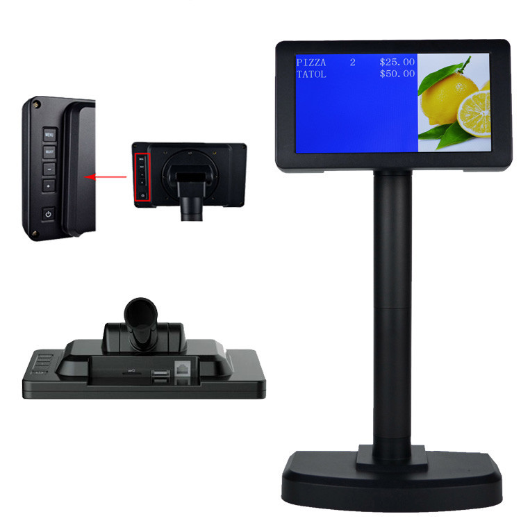 Android/Linux pos all in one system terminal usb monitor VFD bar ...