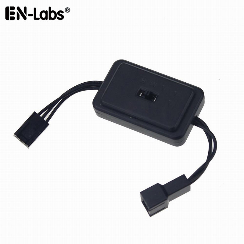 ♟PC Cooler 3 pin Case Fan Speed Controller 12V Speed Regulator ...