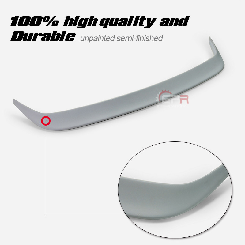 FRP Wing Lip For Mazda 3 MPS 3Dr 5Dr (2014-2018) Glass Fiber Hatch Rear ...