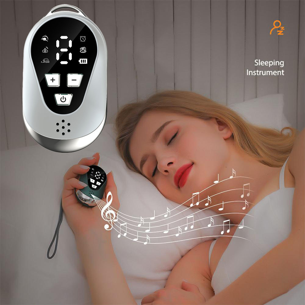 9 Levels Microcurrent Music CES Sleep Aid Device Hand Held Insomnia ...