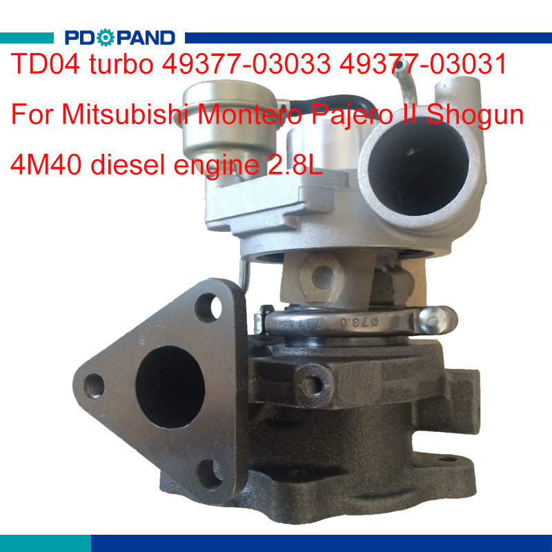 Engine turbo kit TD04 compressor turbine ME201257 for Mitsubishi 4M40 ...