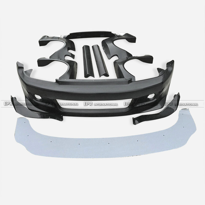 Car Accessories FRP Fiber Glass RB Style Full Wide Body Kit Fiberglass ...