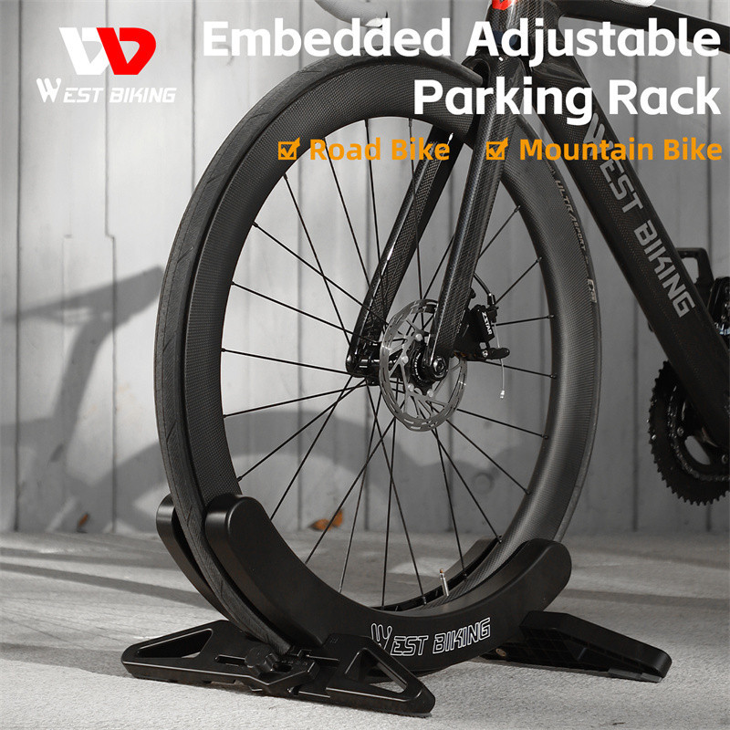 WEST BIKING Adjustable Parking Rack Indoor Bike Storage Stand Bicycle ...
