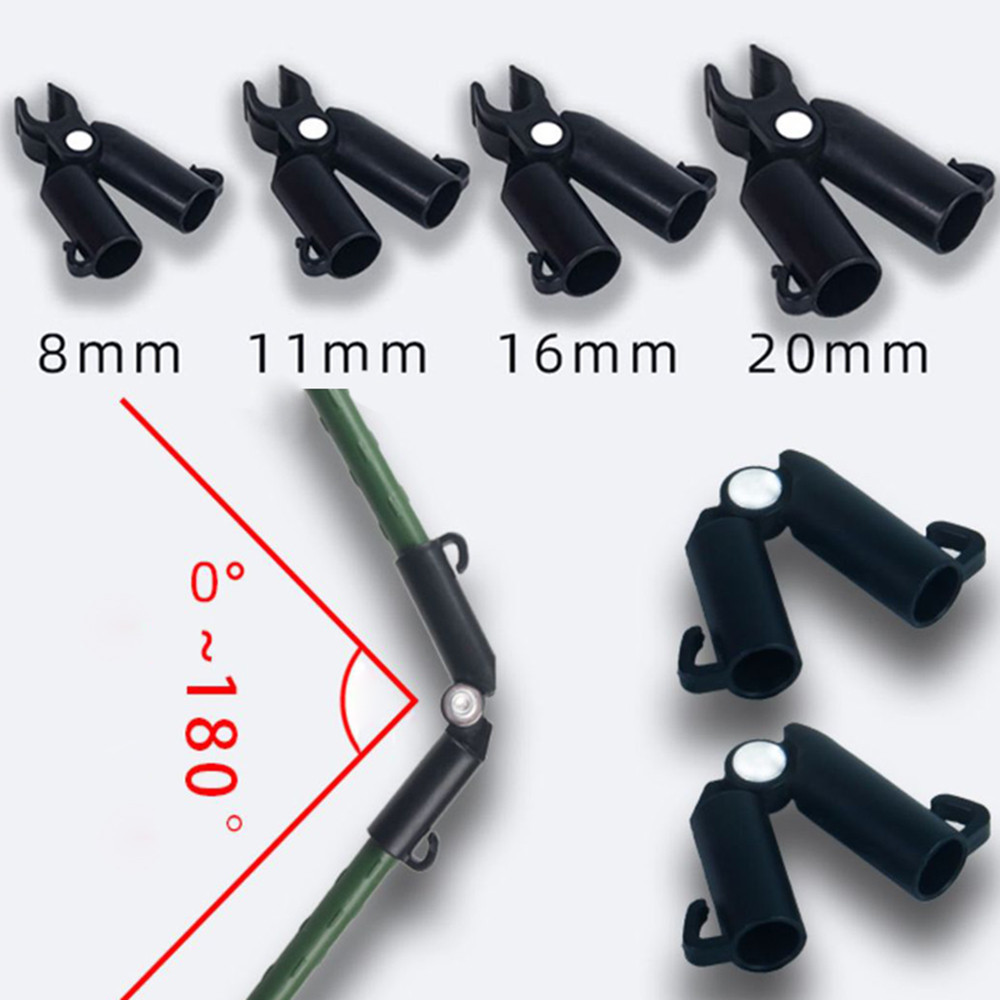5pcs A-Type 8/11/16/20mm Plastic Gardening Pillar Support Forks ...