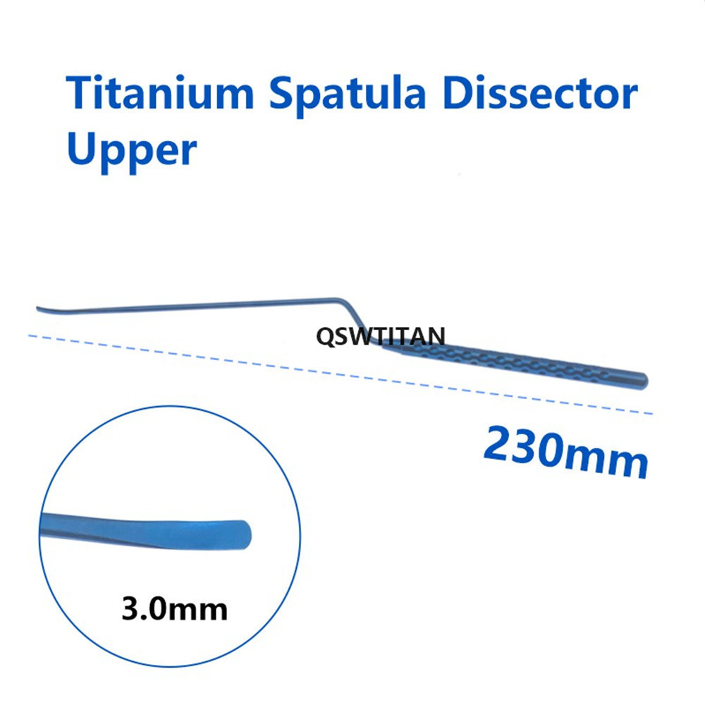 Micro Nerve Dissectors Retractor Spatula Dissector Titanium Leaf Micro ...