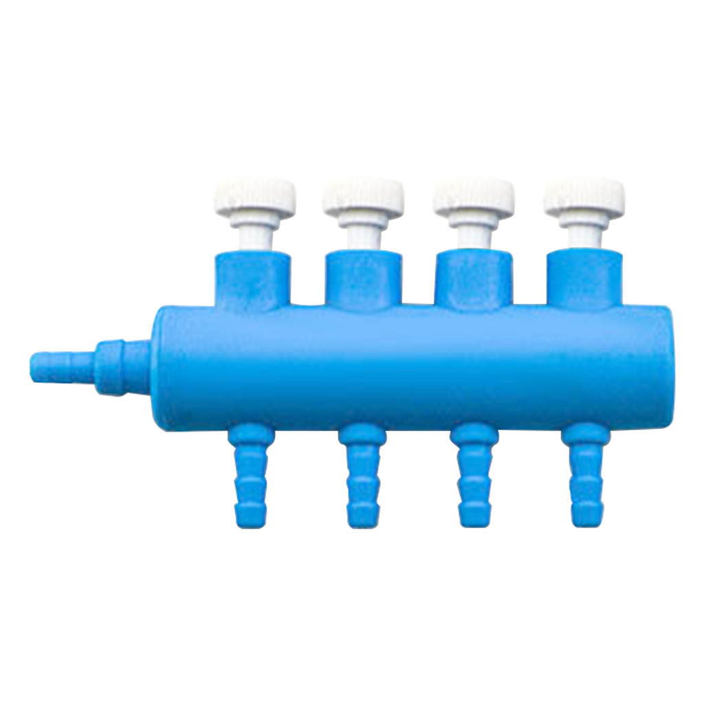 Aquarium Fish Tank Splitter Plastic Multi-Way Inline Check Valve Gas ...