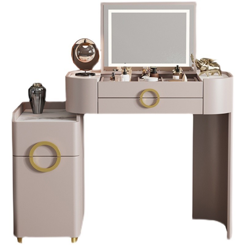 ♣Dressing Table, Dressing Table, Modern and Simple Solid Wood Rock ...