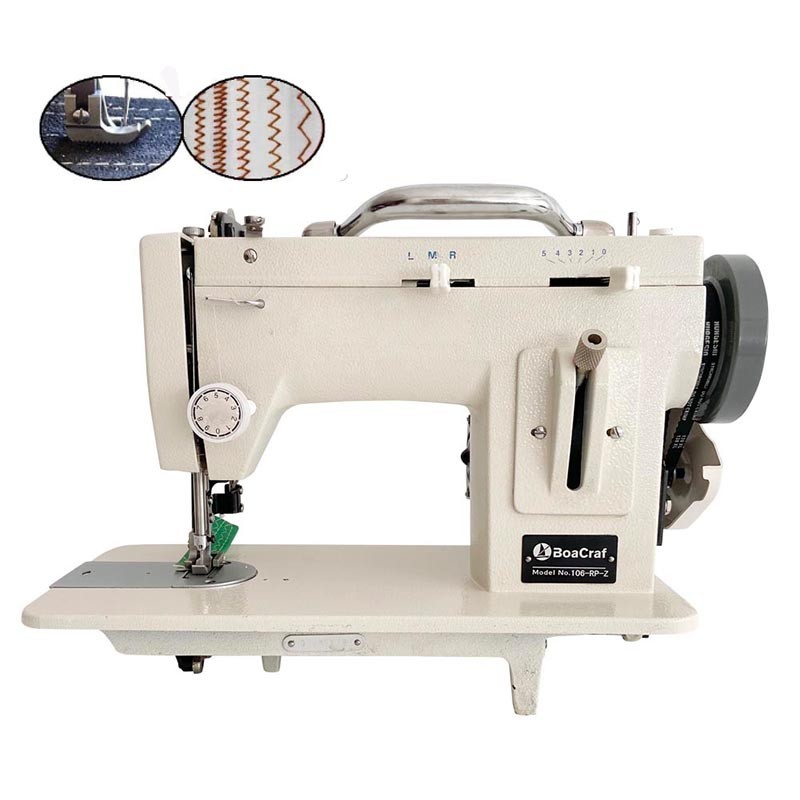 ♣Electric Thick Material Sewing Machine Walking Foot Zigzag Stitch 9 ...