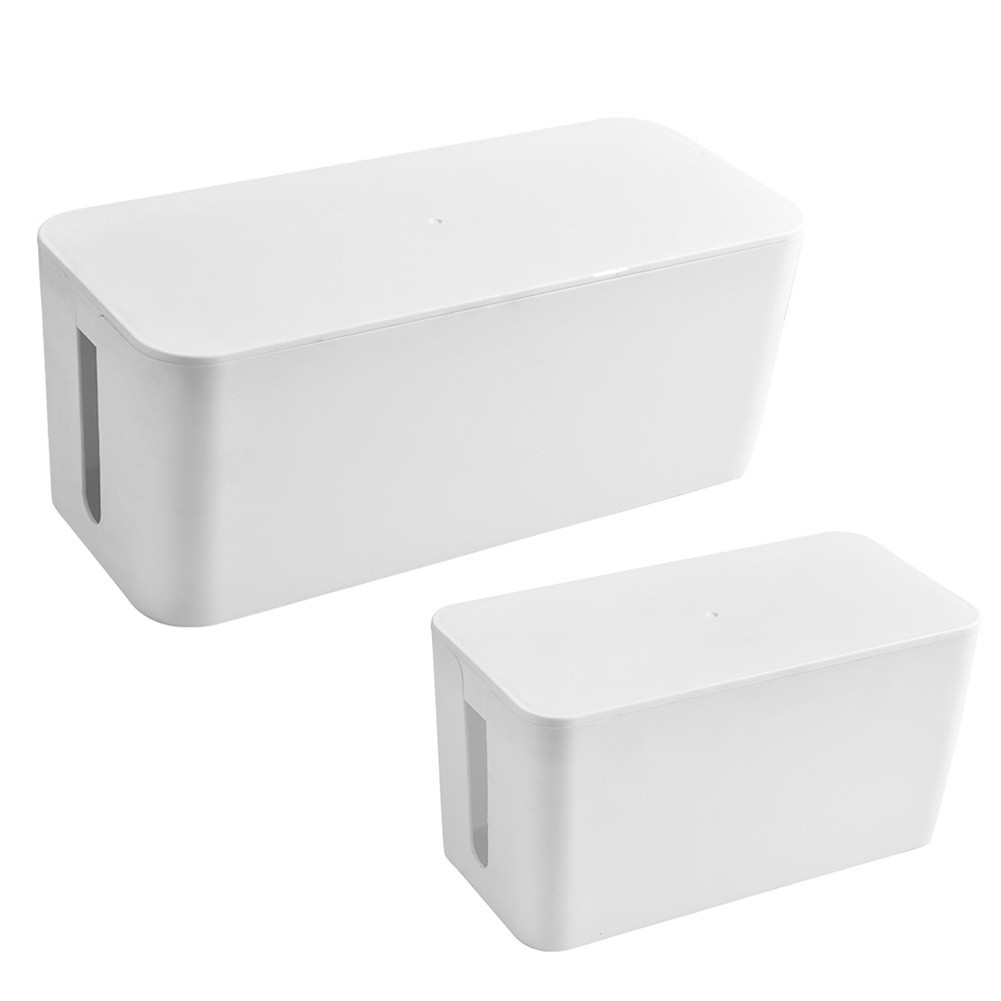 Organizer Cable Management Box For Hiding Cord For TV Computer Desk ...