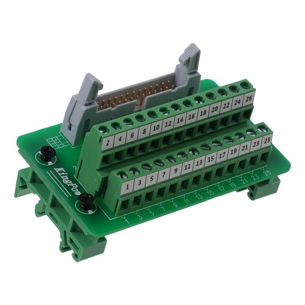IDC26P Terminal Block Adapter Durable 26Pin PLC Interface Terminal ...