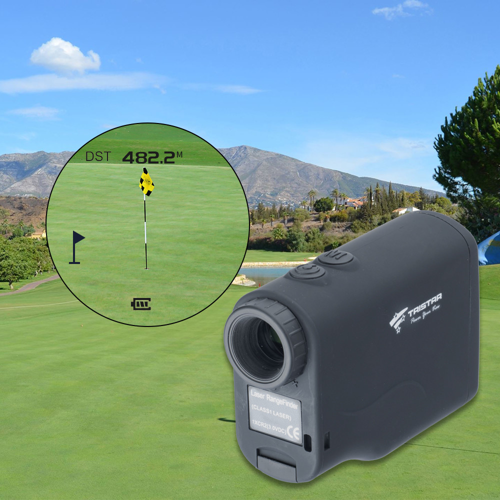 ☭Tirstar Long Distance Rangefinder For Golf And Hunt Laser Range Finder With Big Side Screen