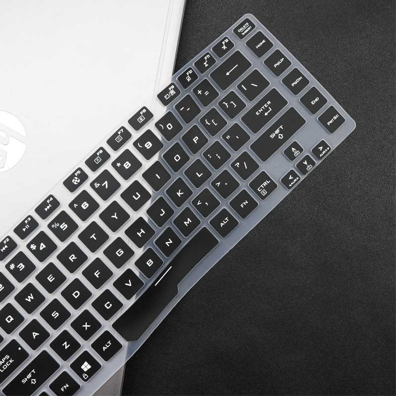 Silicone laptop Keyboard Cover Protector Skin for ASUS ROG Strix G15 ...