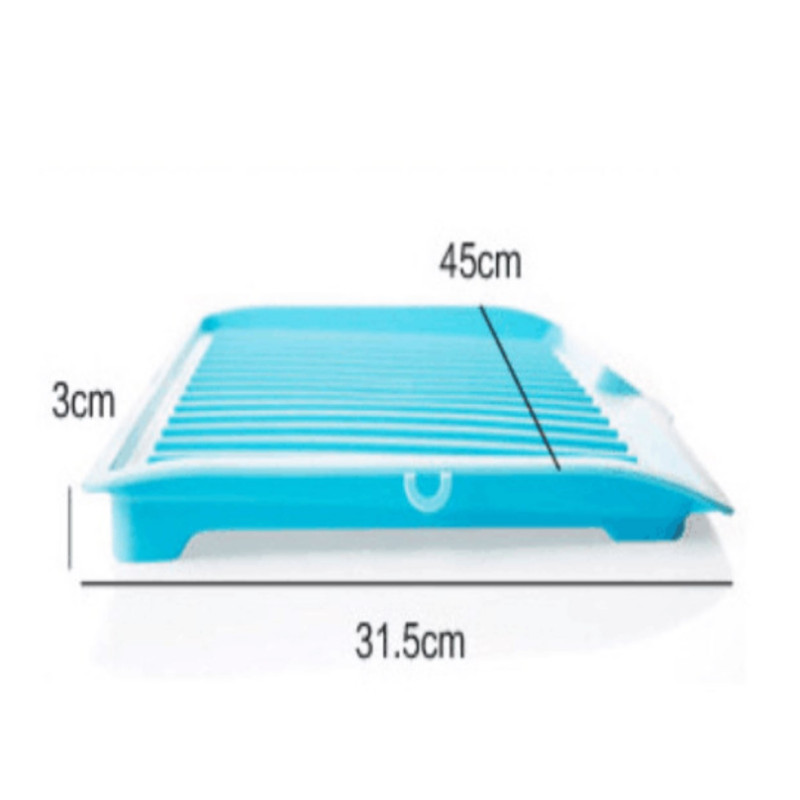 Plastic Drip Tray Dish Drainer Mat Kitchen Dish Draining Rack Dish ...