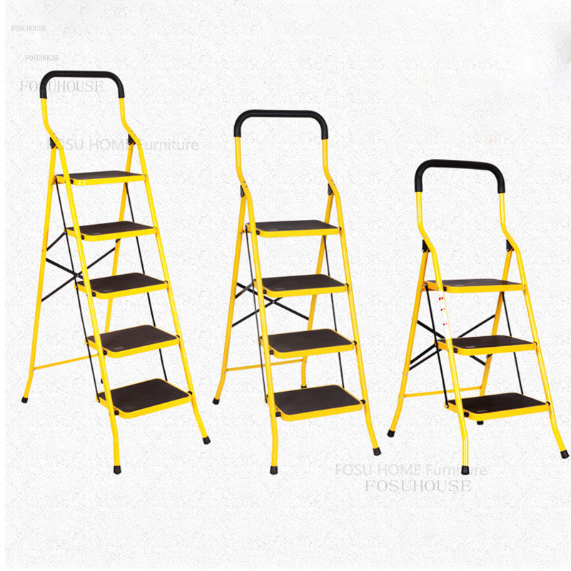 Step Ladders Folding Telescopic Ladder Indoor Step Stools High Stools ...