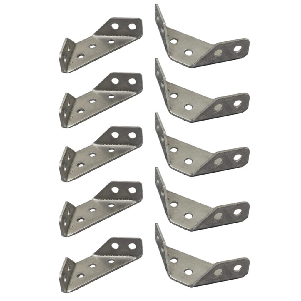 10x Corner Braces for Wood Frame Right Angle Brackets for Box Drawer ...