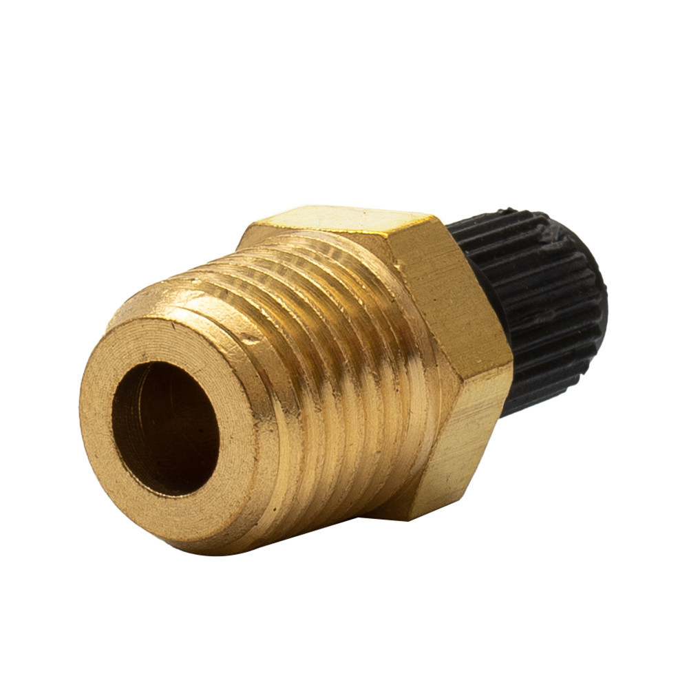 ⓛ1PC 1/4Inch NPT Air Tank Fill Valve Tank Fill Connector MPT Solid