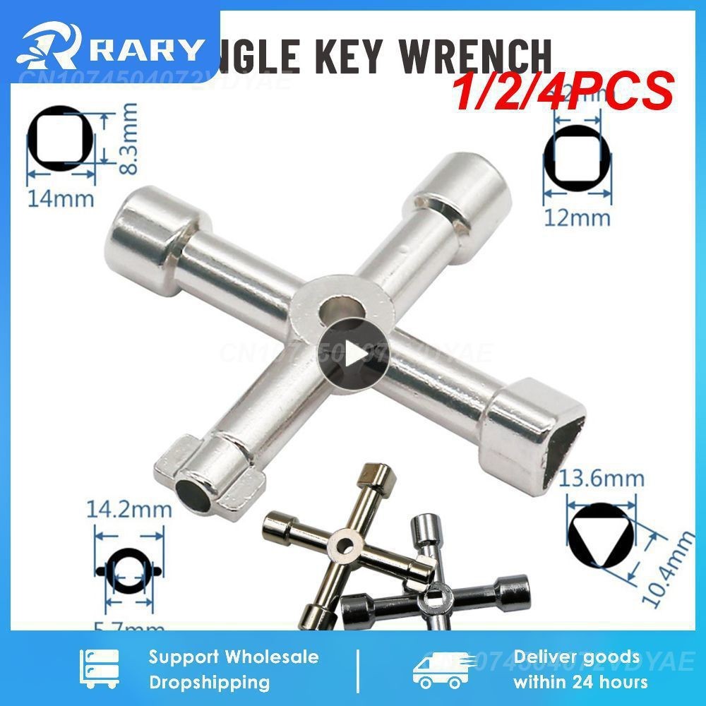 124PCS Cross Triangle KEY for Train Electrical Elevator Cabinet Valve ...