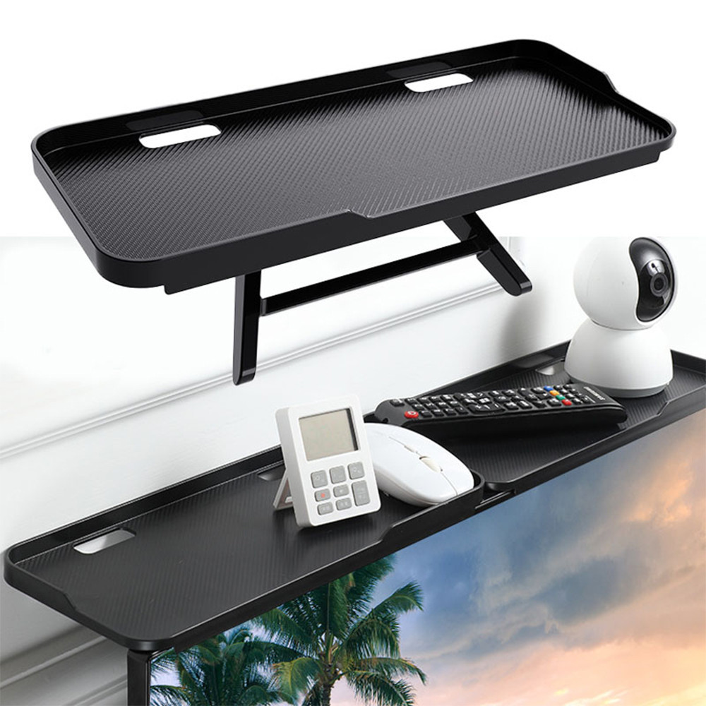 Adjustable TV Screen Top Shelf Computer Monitor Desktop Stand TV Rack ...