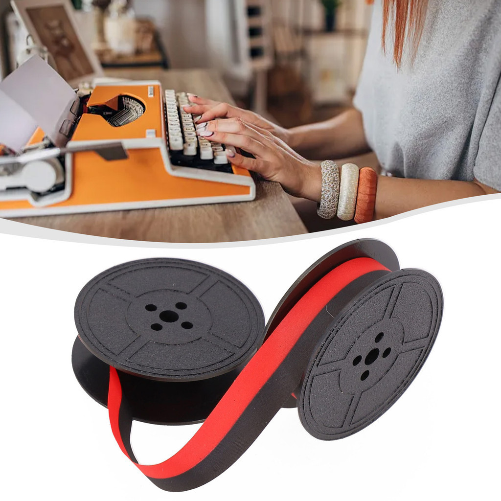 1 Set Of Typewriter Ink Ribbons 9.00X5.00X1.50cm Nylon Portable Working ...