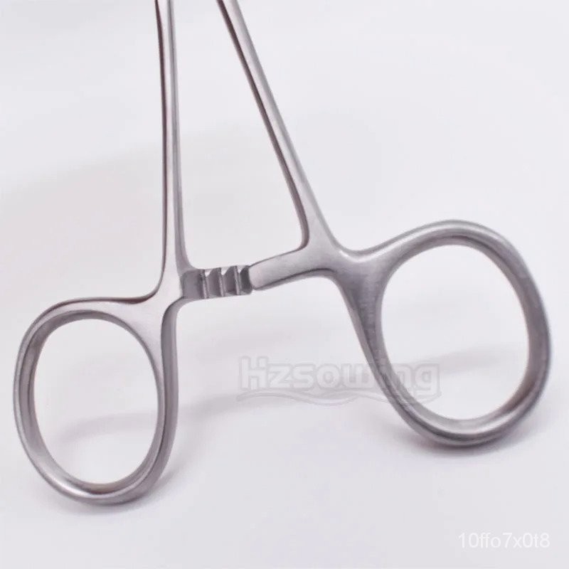 Stainless Steel Curved Tip and Straight Tip Forceps Locking Clamps ...