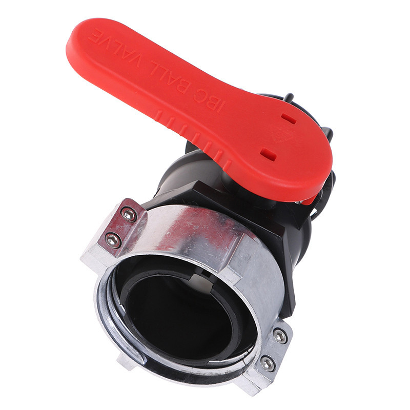 유75mm 1000L Water IBC Tank Container Ball Valve DN50 Ton Barrel Ball ...