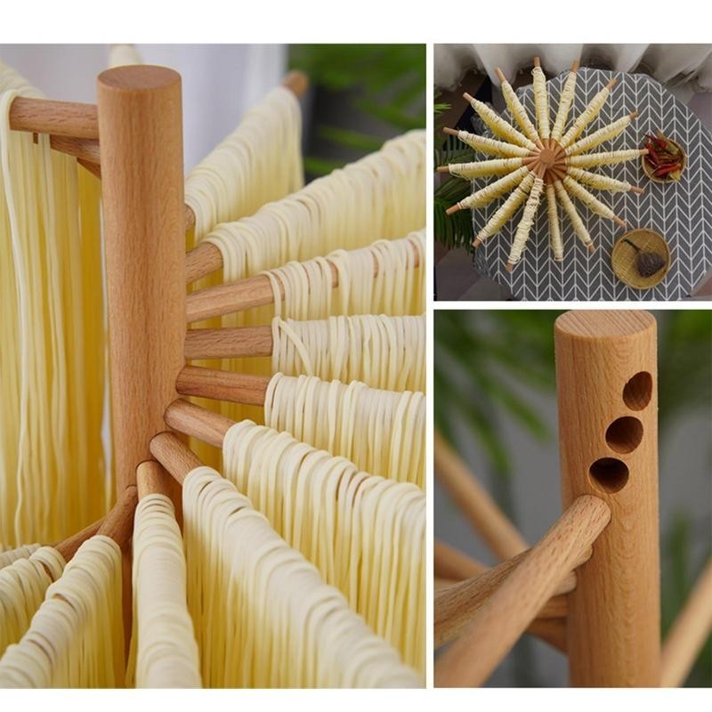 Noodle Dryer Rack Spaghetti Noodle Dryer Wooden Pasta Drying Rack ...