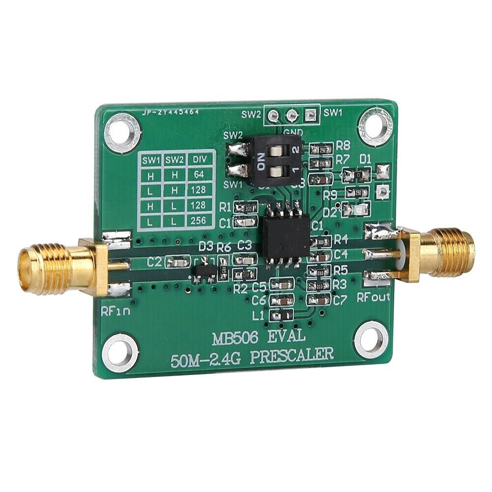 MB506 Module 2.4G Prescaler 64 128 256 Frequency Divider For DBS CATV ...