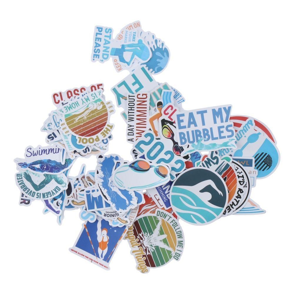 PVC Swimming Stickers Swimming Protection Stickers Swimming 5-8cm ...
