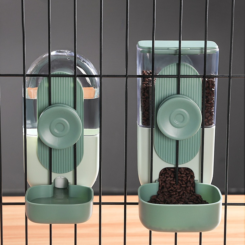 Cat Hanging Water Dispenser Dog Drinking Water Dispenser Automatic ...