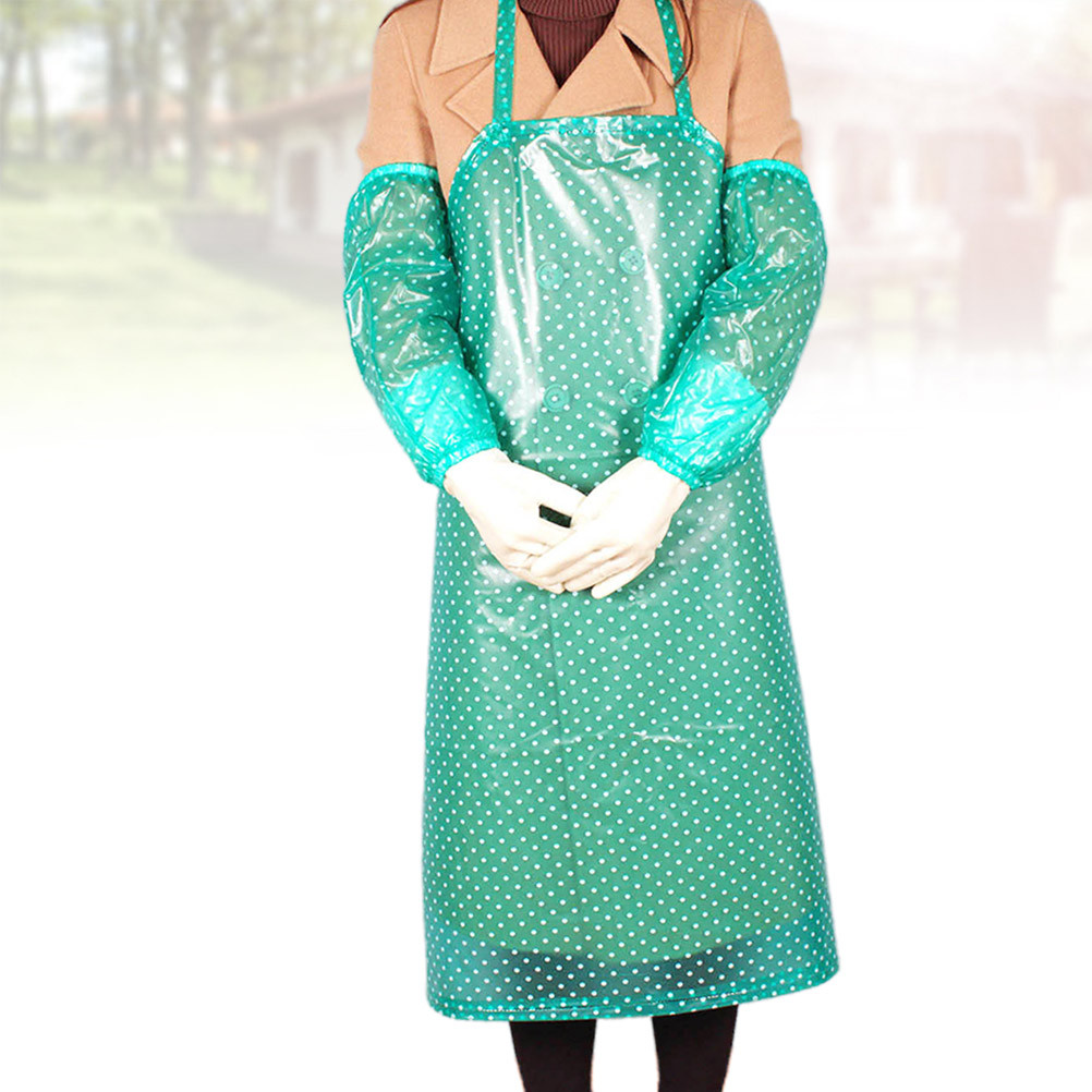 PVC Aprons Long Style Kitchen Aprons Waterproof Aprons Waterproof ...