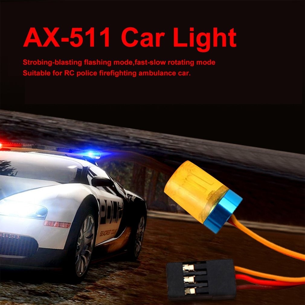 AX511 Circular Ultra Bright LED Light Strobing-blasting Flashing Fast ...