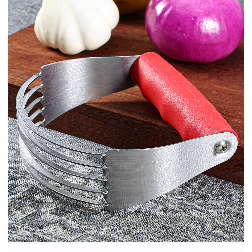 Stainless Steel Dough Blender, Heavy Duty Pastry Blender and Dough ...