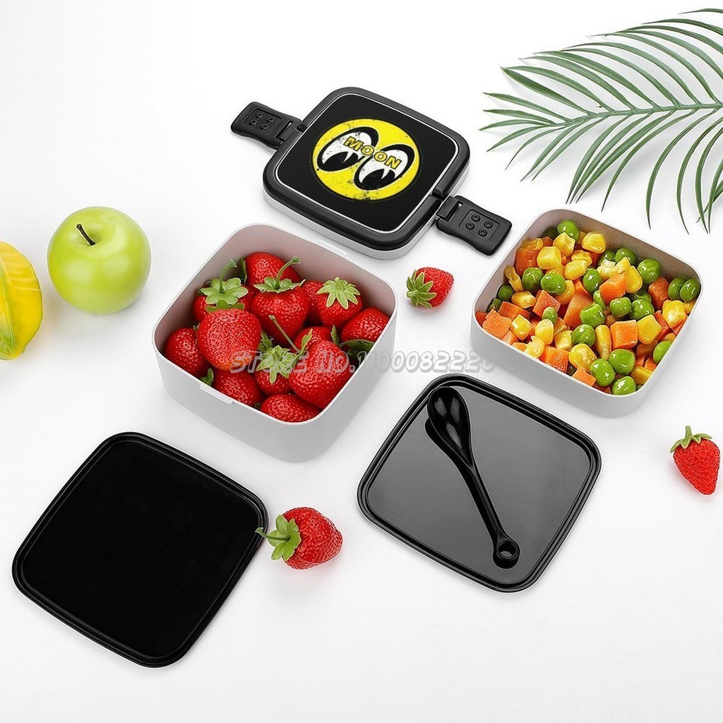 Moon Bento Box Leak-Proof Square Lunch Box With Compartment Cars Racing ...
