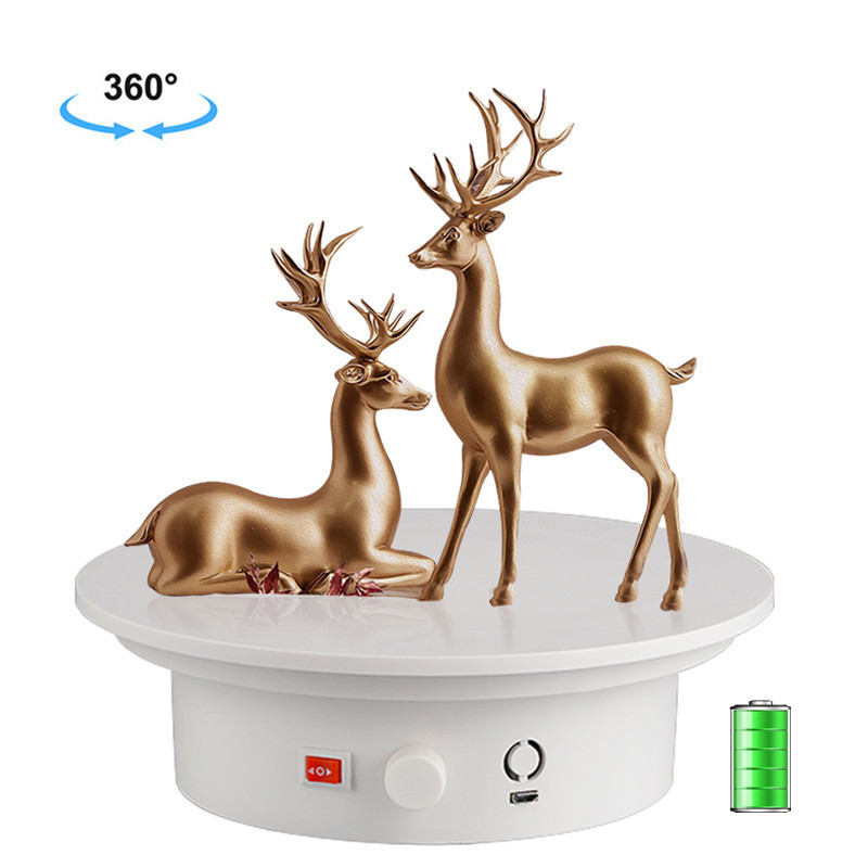 Knob Speed USB Charging Rotation Photography Turntable Electric ...