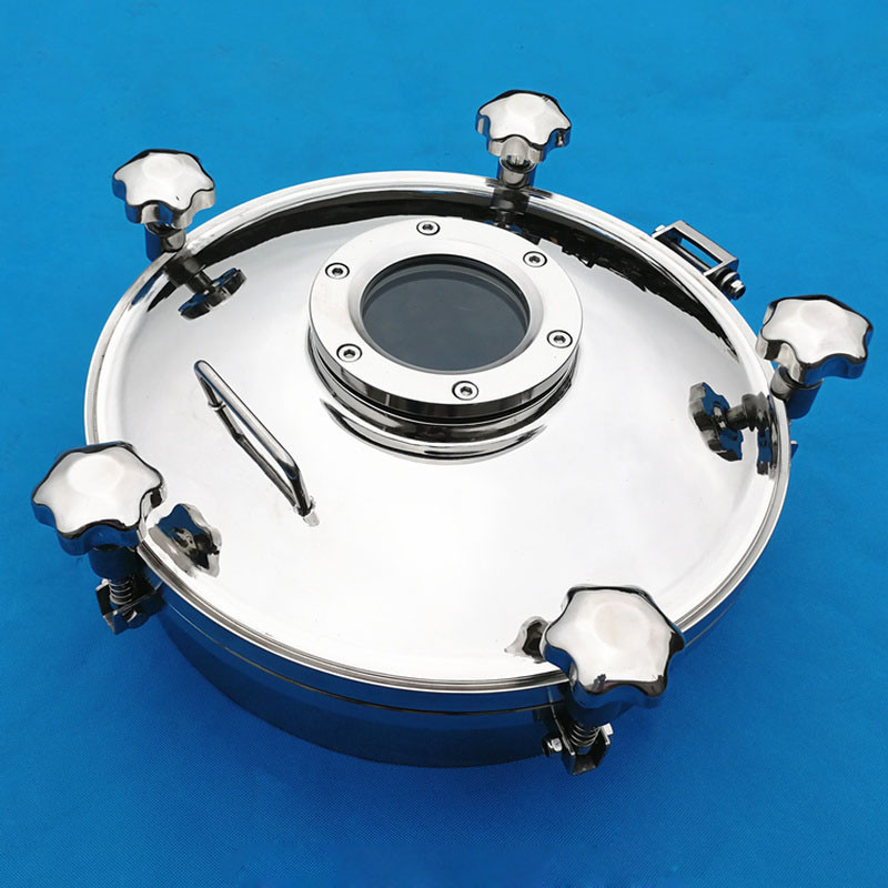 ⓥObservation Manhole Pressure SS304 Manhole with Sight Glass Manhole ...