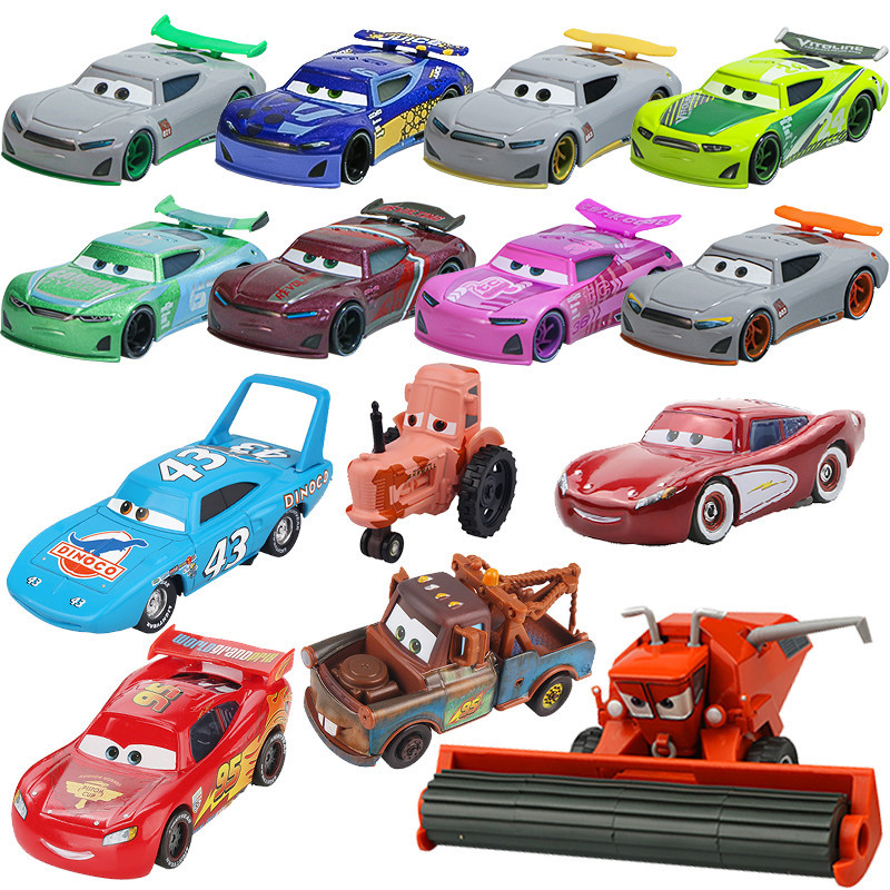 New Disney Pixar Toy Car 2/3 Lightning McQueen Jackson Storm 1:55 Die ...