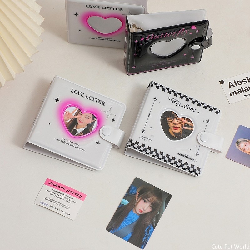 PVC Kpop Photo Album Photocard Holder Book ID Card souvenir Collect ...