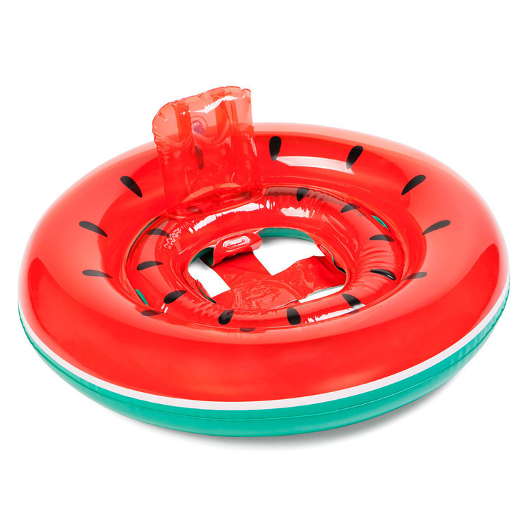Summer Cute Watermelon Inflatable Boat Baby Kid Outdoor Play Water Swim ...