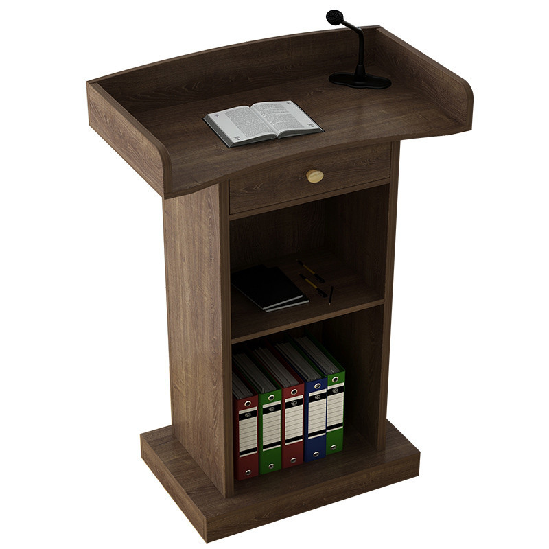 lecture table, simple and modern reception, shopping guidance ...