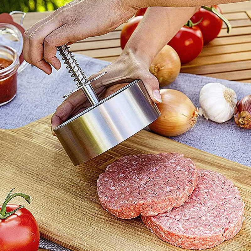 Hamburger Druk Hamburger Patty Maker 304 Rvs Varkensvlees Rundvlees ...